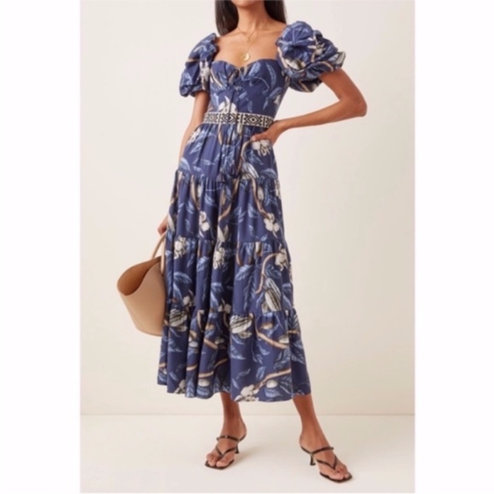 NEW Johanna Ortiz Botanical Heritage Dress 10 - Picture 7 of 17